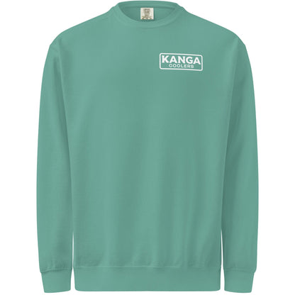 Kanga Tagline Box Unisex garment-dyed sweatshirt