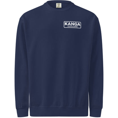 Kanga Tagline Box Unisex garment-dyed sweatshirt