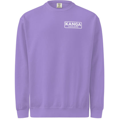 Kanga Tagline Box Unisex garment-dyed sweatshirt