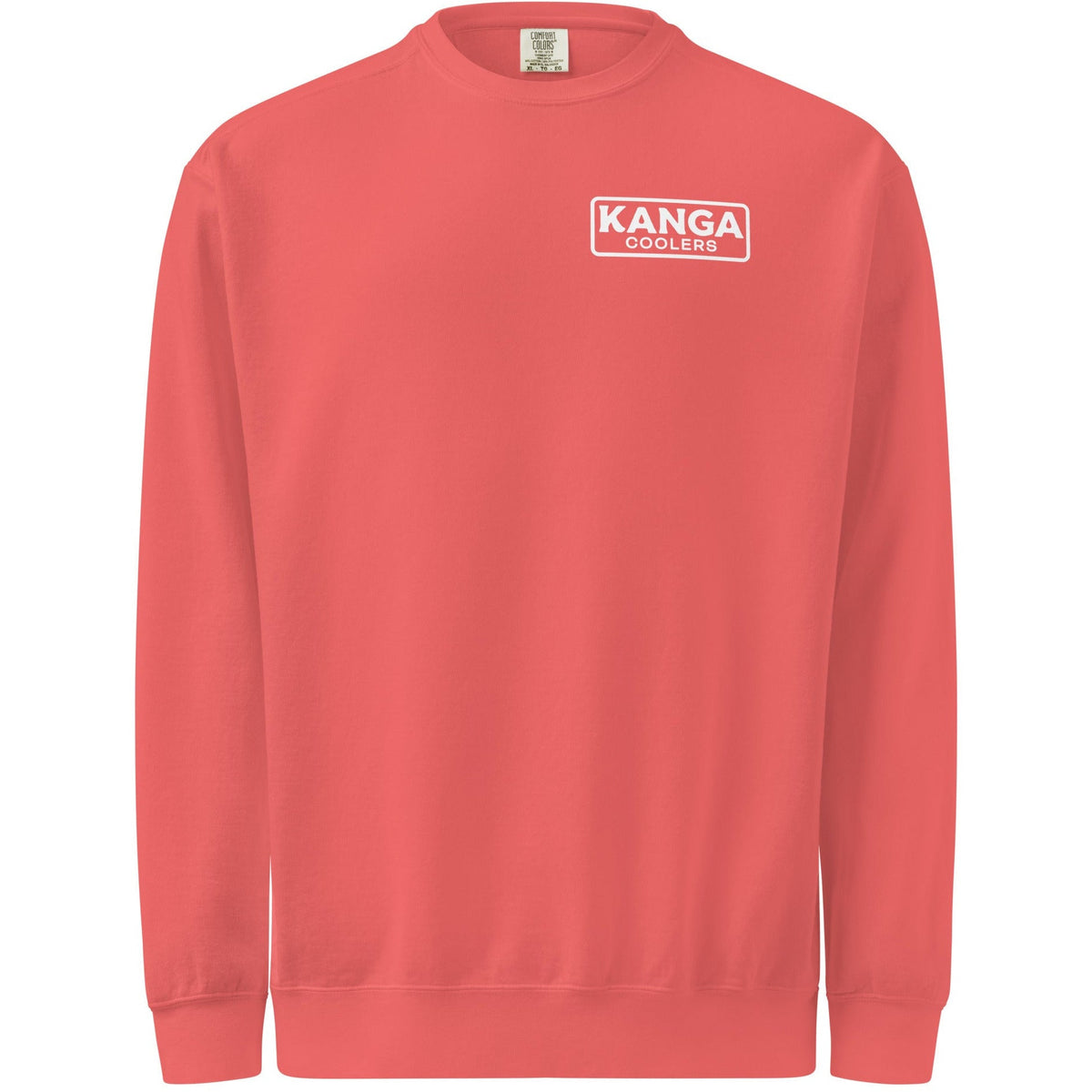 Kanga Tagline Box Unisex garment-dyed sweatshirt