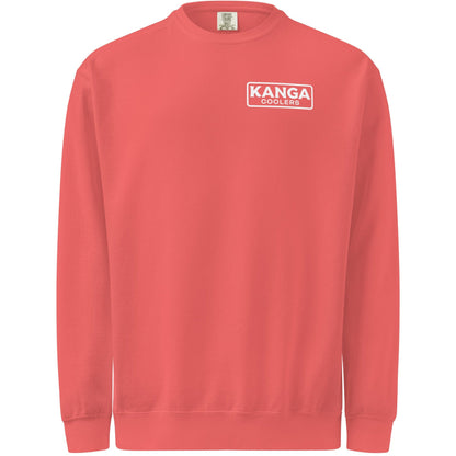 Kanga Tagline Box Unisex garment-dyed sweatshirt