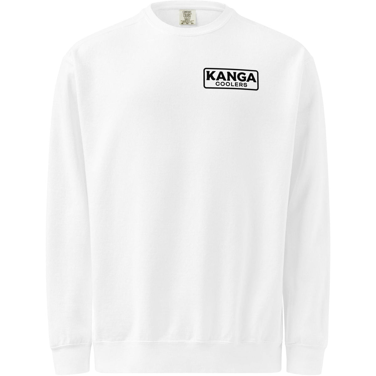 Kanga Tagline Box Unisex garment-dyed sweatshirt