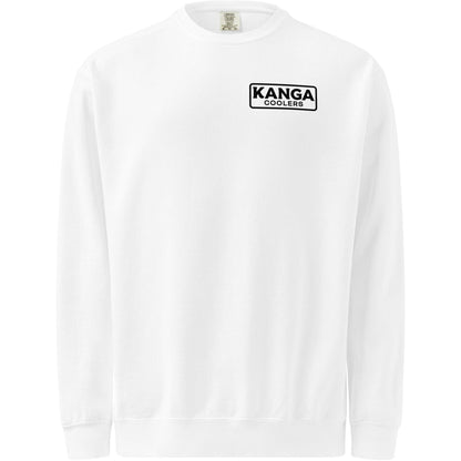 Kanga Tagline Box Unisex garment-dyed sweatshirt