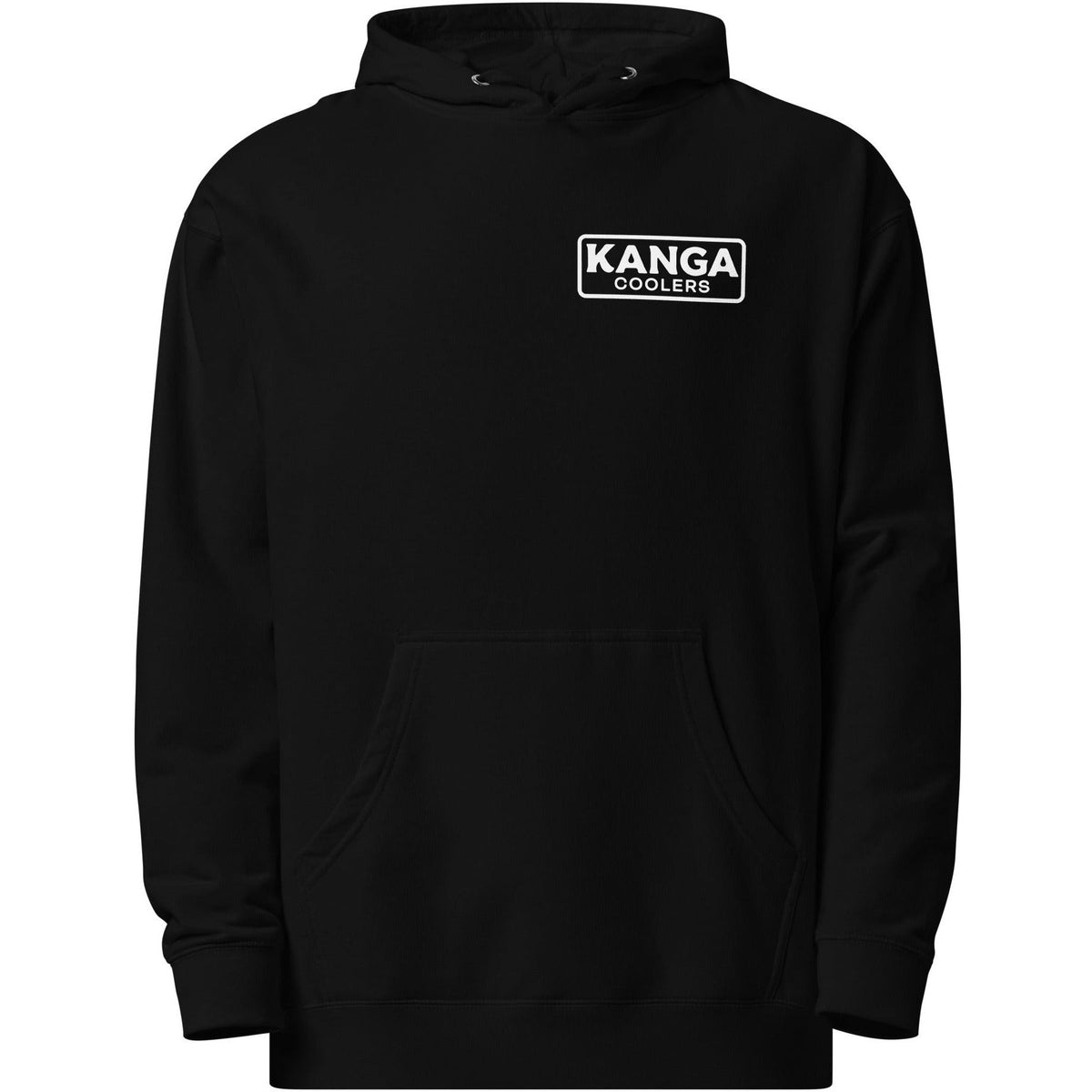 Kanga Tagline Box Unisex midweight hoodie