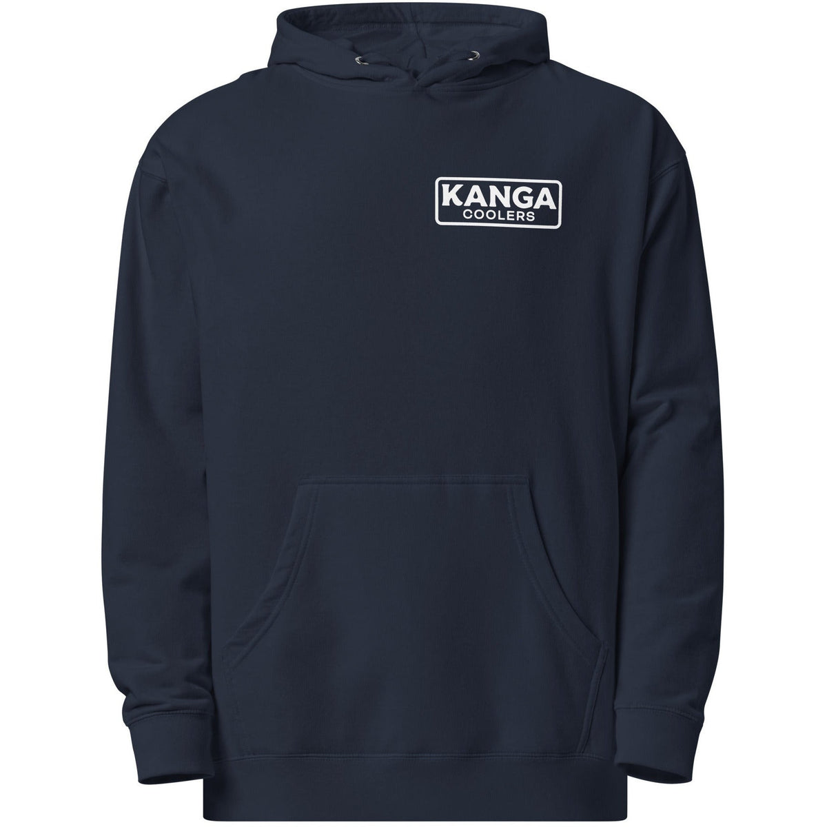 Kanga Tagline Box Unisex midweight hoodie