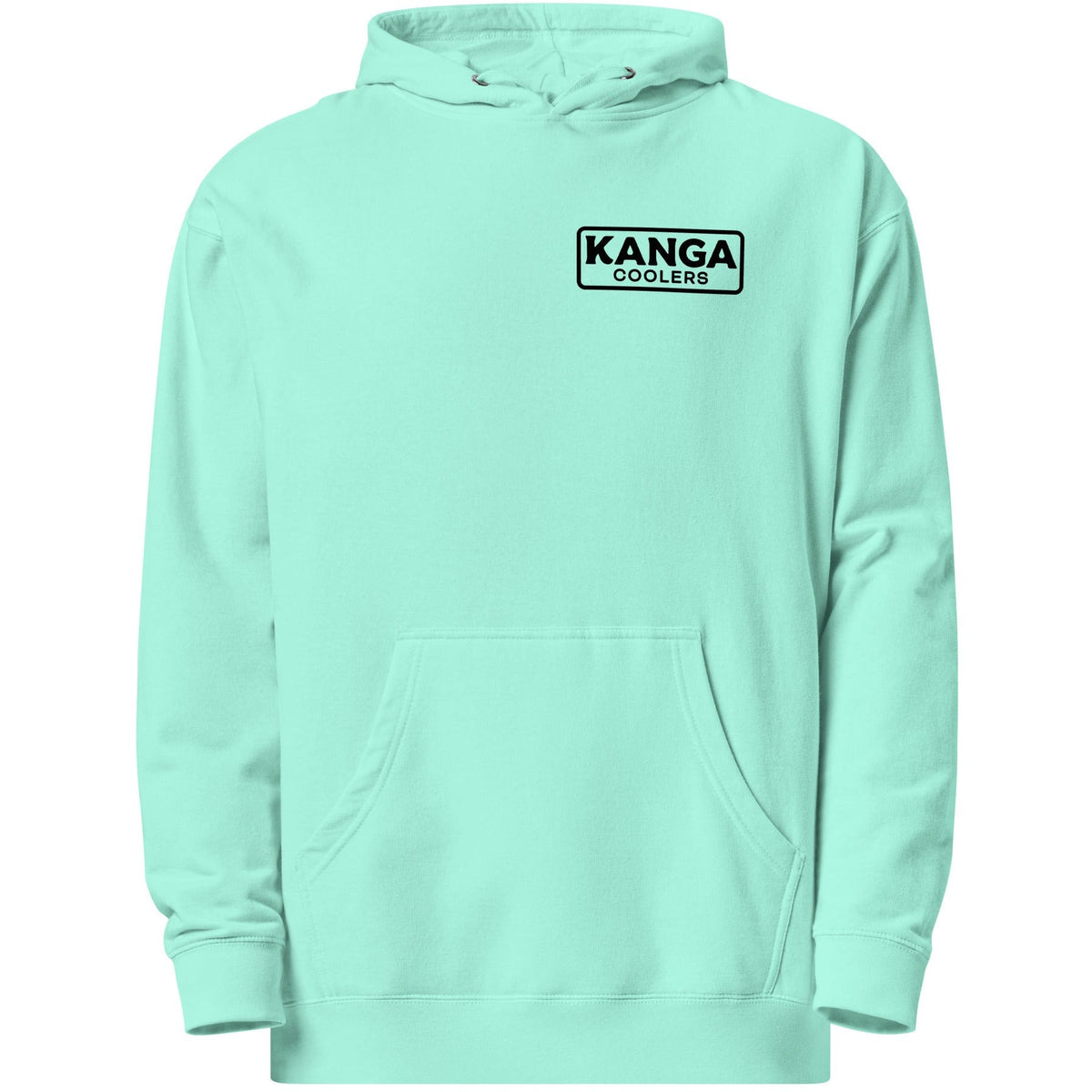 Kanga Tagline Box Unisex midweight hoodie