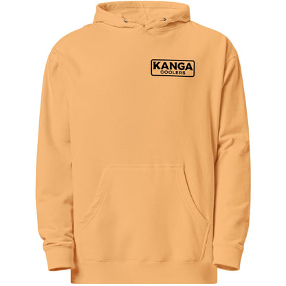 Kanga Tagline Box Unisex midweight hoodie