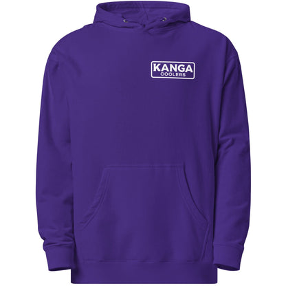 Kanga Tagline Box Unisex midweight hoodie